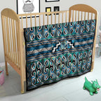 Maori Matariki Quilt Green Galaxy Aesthetic Koru Art