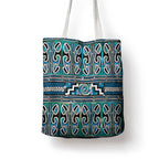 Maori Matariki Tote Bag Green Galaxy Aesthetic Koru Art