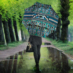 Maori Matariki Umbrella Green Galaxy Aesthetic Koru Art