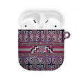 Maori Matariki AirPods Case Pink Galaxy Aesthetic Koru Art