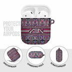 Maori Matariki AirPods Case Pink Galaxy Aesthetic Koru Art