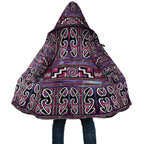 Maori Matariki Cloak Pink Galaxy Aesthetic Koru Art