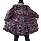 Maori Matariki Cloak Pink Galaxy Aesthetic Koru Art