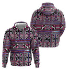 Maori Matariki Hoodie Pink Galaxy Aesthetic Koru Art