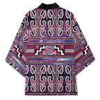Maori Matariki Kimono Pink Galaxy Aesthetic Koru Art
