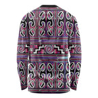Maori Matariki Long Sleeve Shirt Pink Galaxy Aesthetic Koru Art