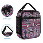 Maori Matariki Lunch Bag Pink Galaxy Aesthetic Koru Art