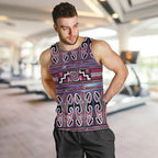 Maori Matariki Men Tank Top Pink Galaxy Aesthetic Koru Art