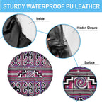 Maori Matariki Spare Tire Cover Pink Galaxy Aesthetic Koru Art