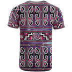 Maori Matariki T Shirt Pink Galaxy Aesthetic Koru Art