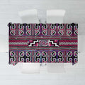 Maori Matariki Tablecloth Pink Galaxy Aesthetic Koru Art
