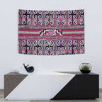 Maori Matariki Tapestry Pink Galaxy Aesthetic Koru Art