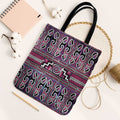 Maori Matariki Tote Bag Pink Galaxy Aesthetic Koru Art