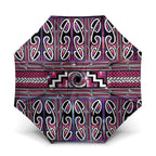 Maori Matariki Umbrella Pink Galaxy Aesthetic Koru Art
