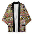 Maori Matariki Kimono Yellow Galaxy Aesthetic Koru Art