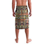 Maori Matariki Lavalava Yellow Galaxy Aesthetic Koru Art