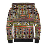 Maori Matariki Sherpa Hoodie Yellow Galaxy Aesthetic Koru Art