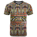 Maori Matariki T Shirt Yellow Galaxy Aesthetic Koru Art