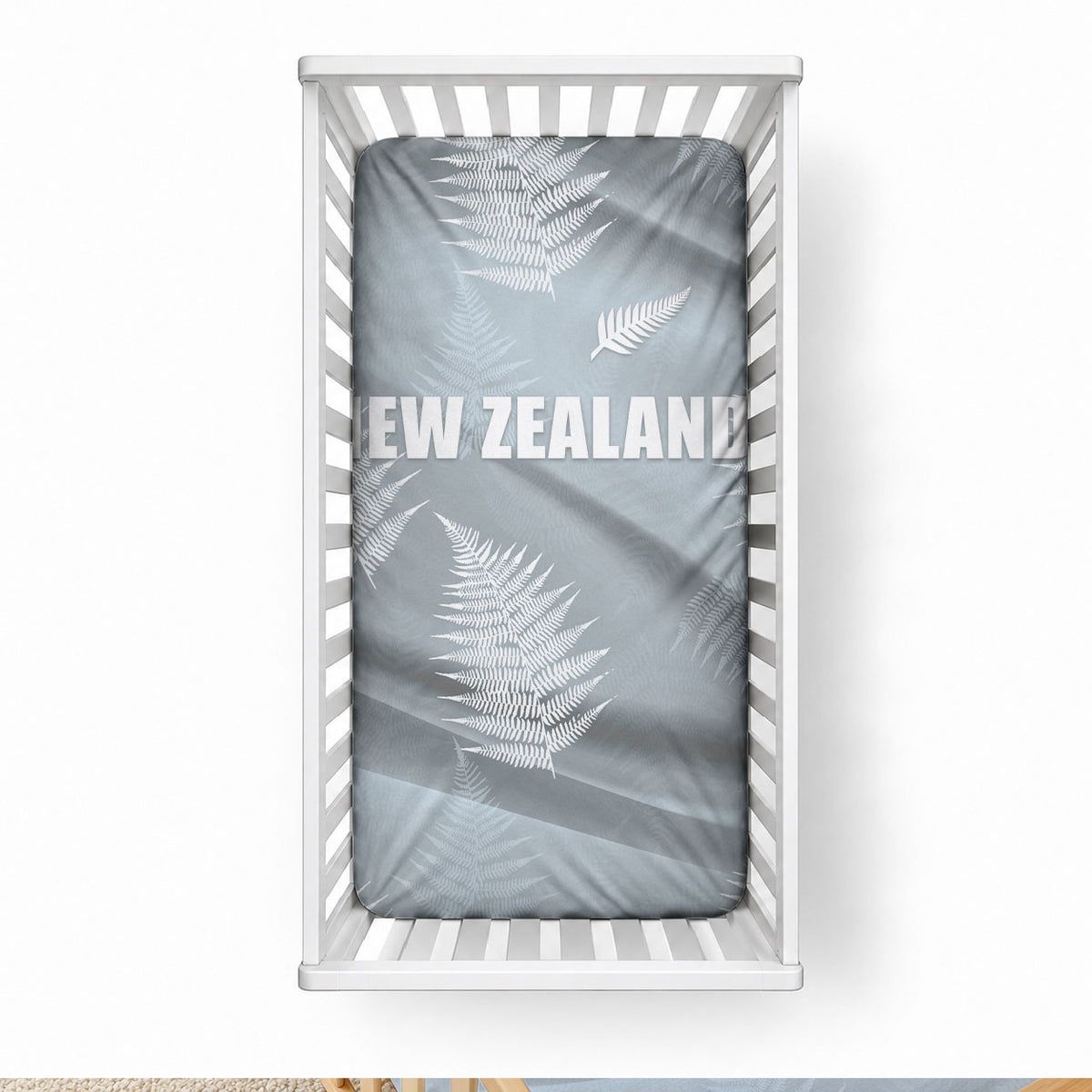 Rugby New Zealand 2026 Baby Bed Cover The Fern Go Champions