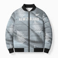 Custom Rugby New Zealand 2026 Bomber Puffer Jacket The Fern Go Champions