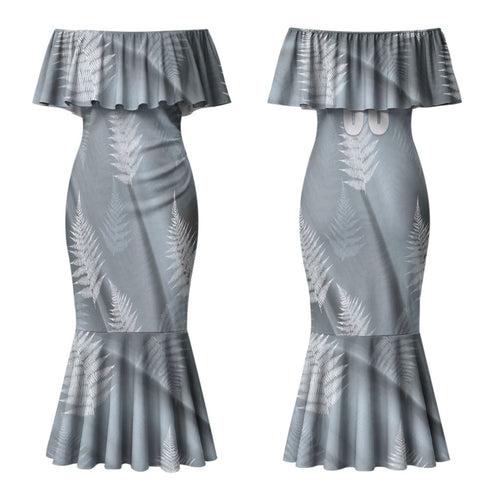 Custom Rugby New Zealand 2026 Couples Matching Mermaid Dress and Hawaiian Shirt The Fern Go Champions
