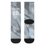 Custom Rugby New Zealand 2026 Crew Socks The Fern Go Champions