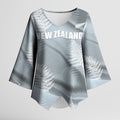 Custom Rugby New Zealand 2026 Kimono Sleeve Blouse The Fern Go Champions