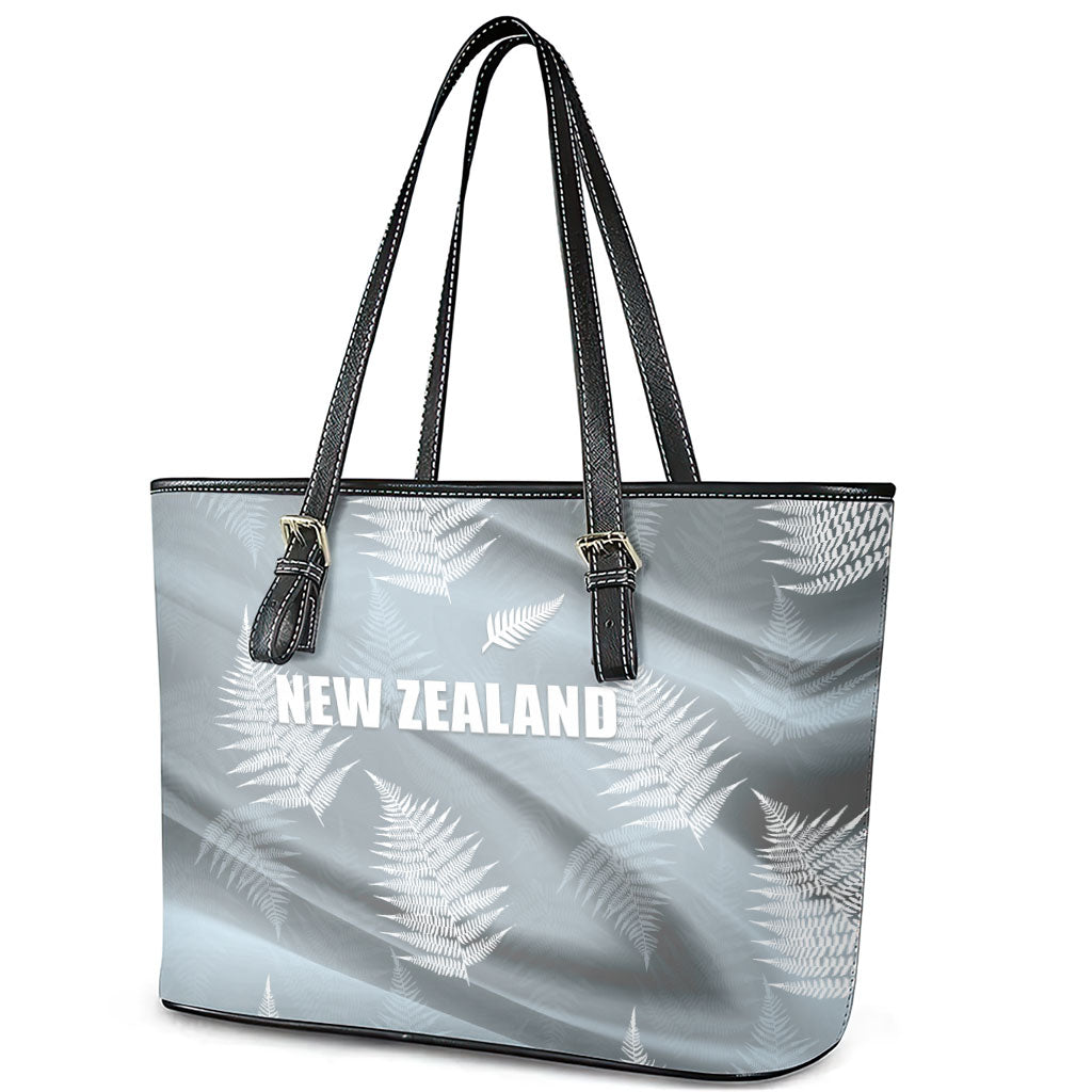 Rugby New Zealand 2026 Leather Tote Bag The Fern Go Champions