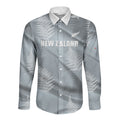 Custom Rugby New Zealand 2026 Long Sleeve Button Shirt The Fern Go Champions