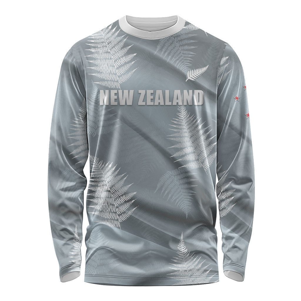 Custom Rugby New Zealand 2026 Long Sleeve Shirt The Fern Go Champions