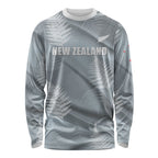 Custom Rugby New Zealand 2026 Long Sleeve Shirt The Fern Go Champions