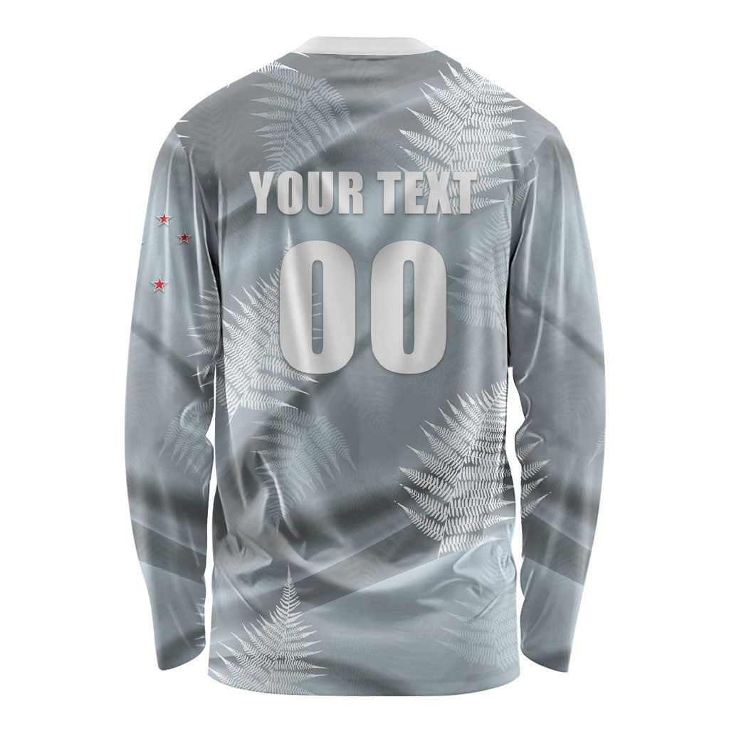 Custom Rugby New Zealand 2026 Long Sleeve Shirt The Fern Go Champions