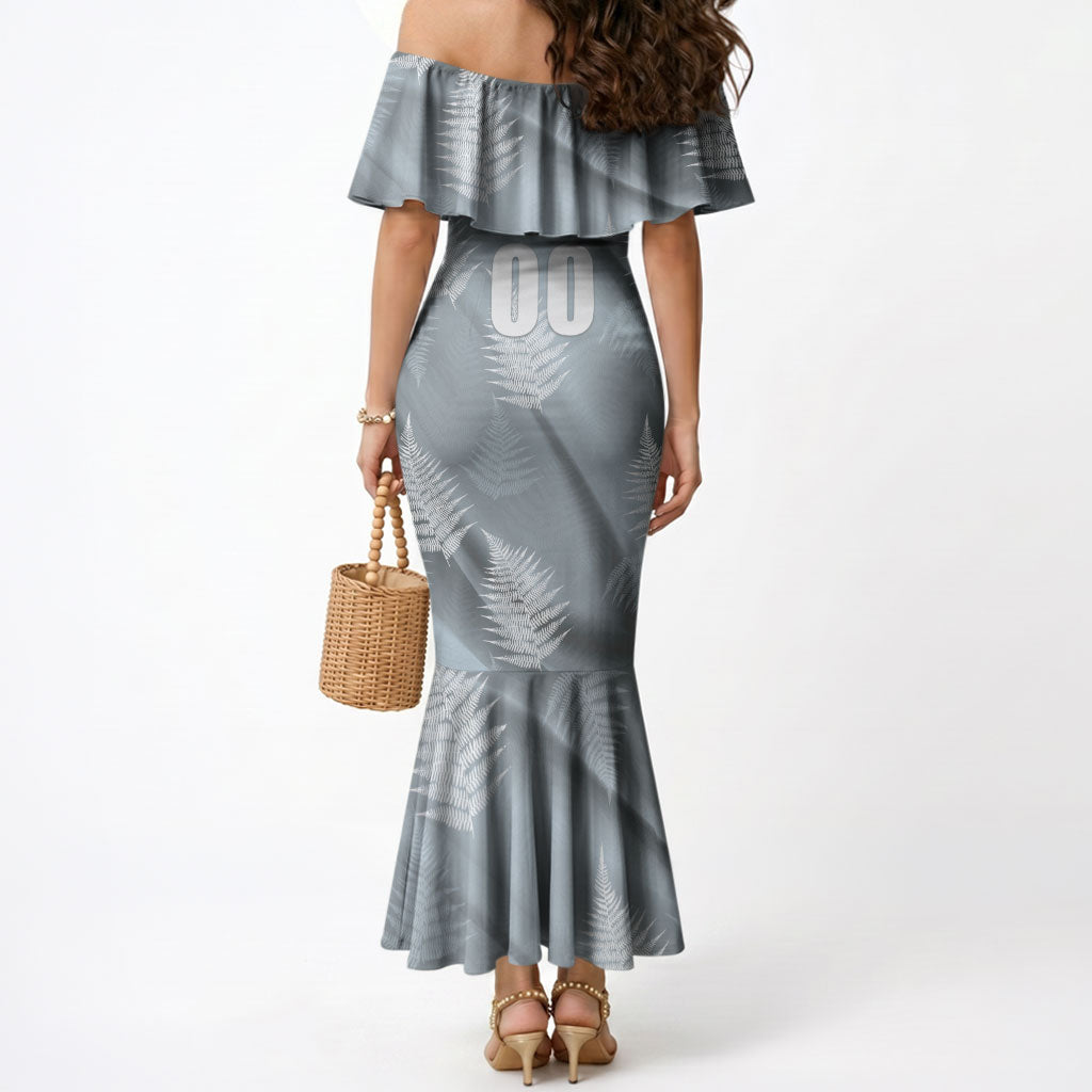 Custom Rugby New Zealand 2026 Mermaid Dress The Fern Go Champions