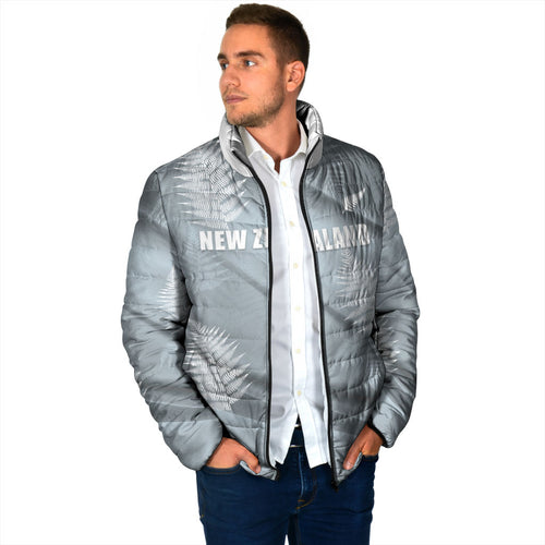 Custom Rugby New Zealand 2026 Padded Jacket The Fern Go Champions