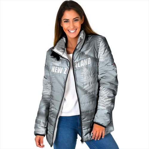Custom Rugby New Zealand 2026 Padded Jacket The Fern Go Champions