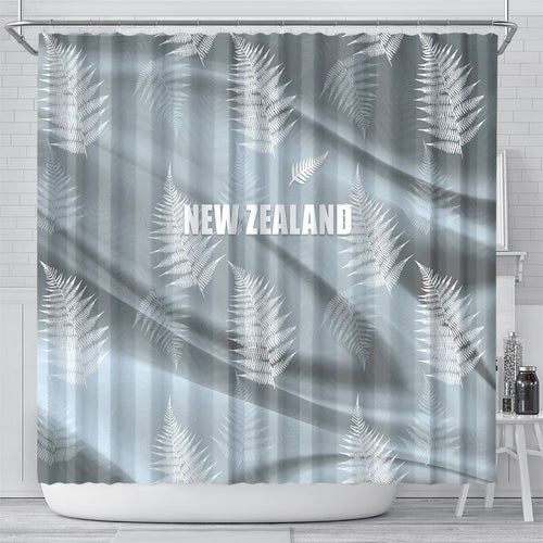 Rugby New Zealand 2026 Shower Curtain The Fern Go Champions