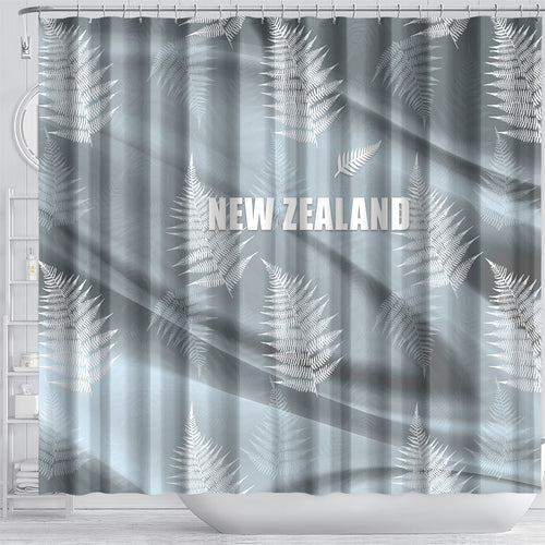 Rugby New Zealand 2026 Shower Curtain The Fern Go Champions