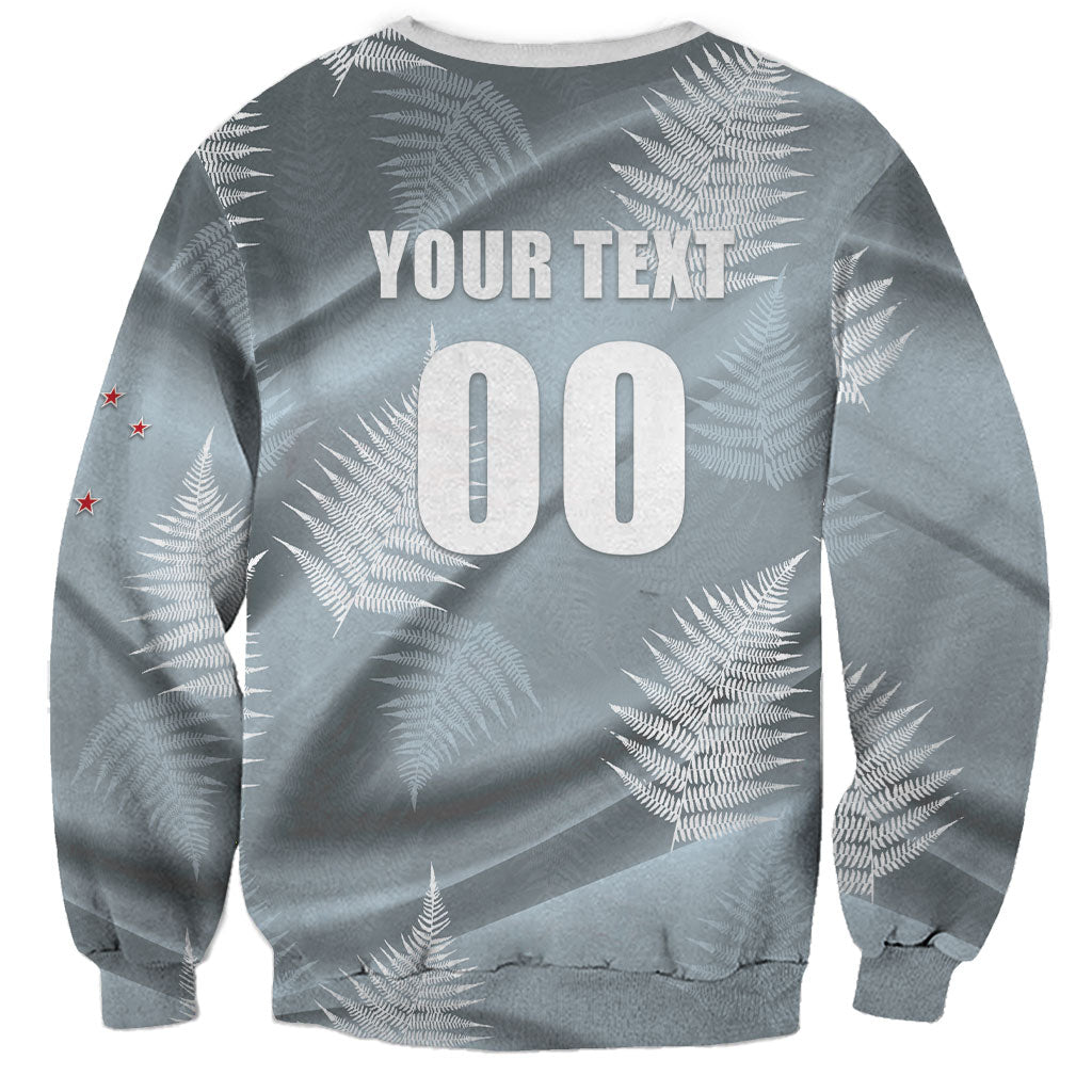 Custom Rugby New Zealand 2026 Sweatshirt The Fern Go Champions