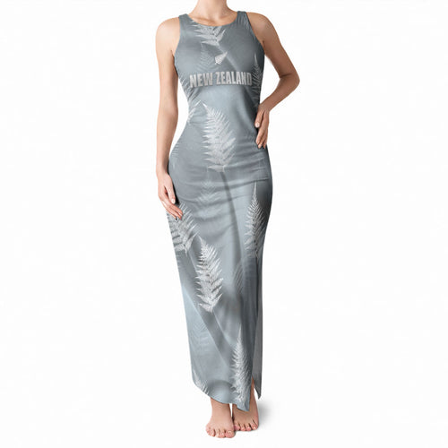 Custom Rugby New Zealand 2026 Tank Maxi Dress The Fern Go Champions