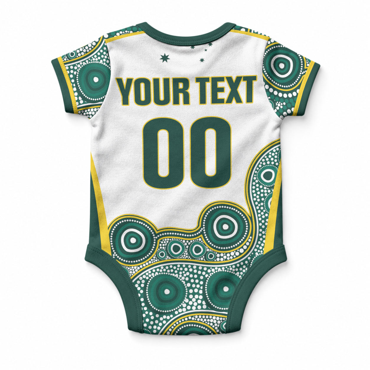 Custom Rugby Australia 2026 Baby Onesie Wallabies Go Champions