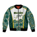 Custom Rugby Australia 2026 Bomber Jacket Wallabies Go Champions