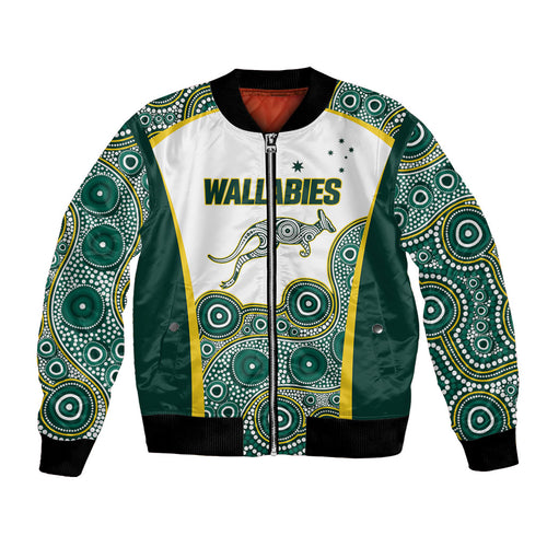 Custom Rugby Australia 2026 Bomber Jacket Wallabies Go Champions