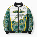 Custom Rugby Australia 2026 Bomber Puffer Jacket Wallabies Go Champions