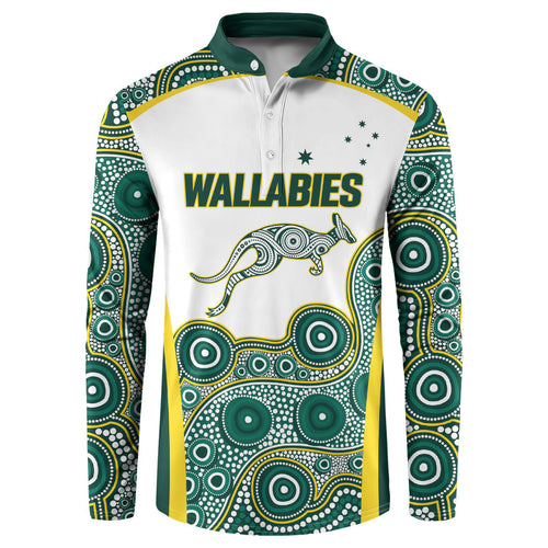 Custom Rugby Australia 2026 Button Sweatshirt Wallabies Go Champions