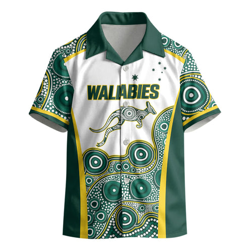 Custom Rugby Australia 2026 Kid Hawaiian Shirt Wallabies Go Champions
