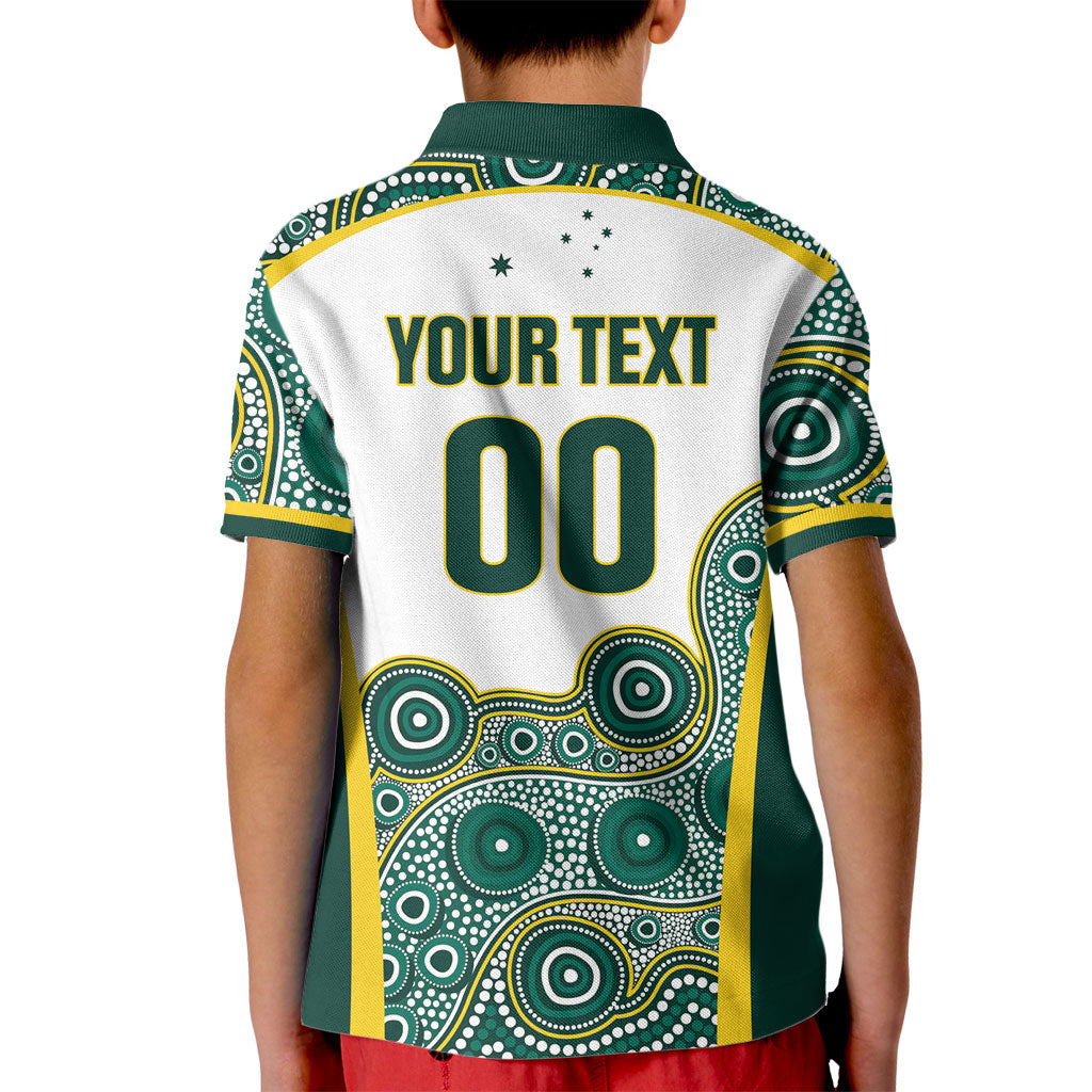 Custom Rugby Australia 2026 Kid Polo Shirt Wallabies Go Champions