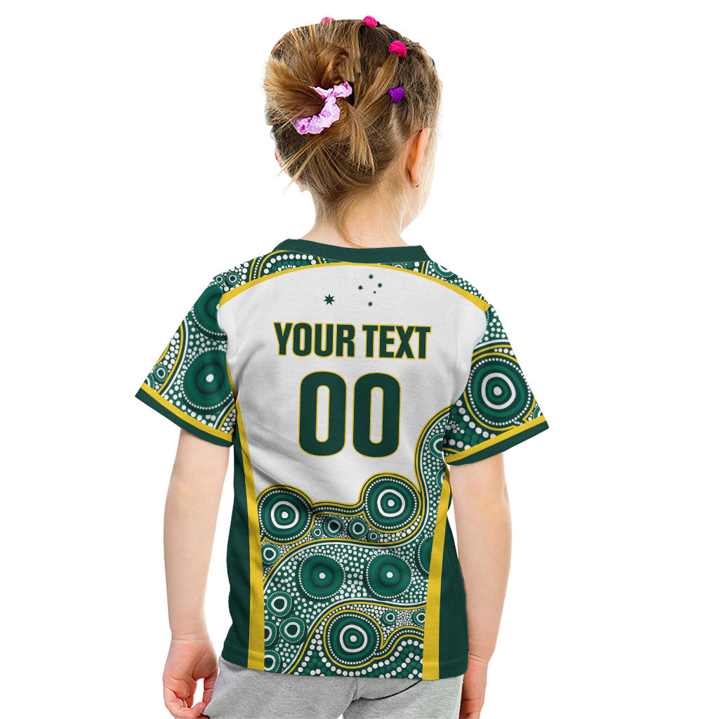 Custom Rugby Australia 2026 Kid T Shirt Wallabies Go Champions