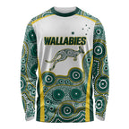 Custom Rugby Australia 2026 Long Sleeve Shirt Wallabies Go Champions