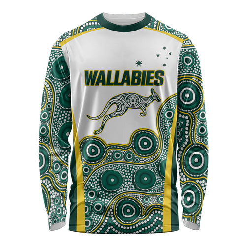Custom Rugby Australia 2026 Long Sleeve Shirt Wallabies Go Champions