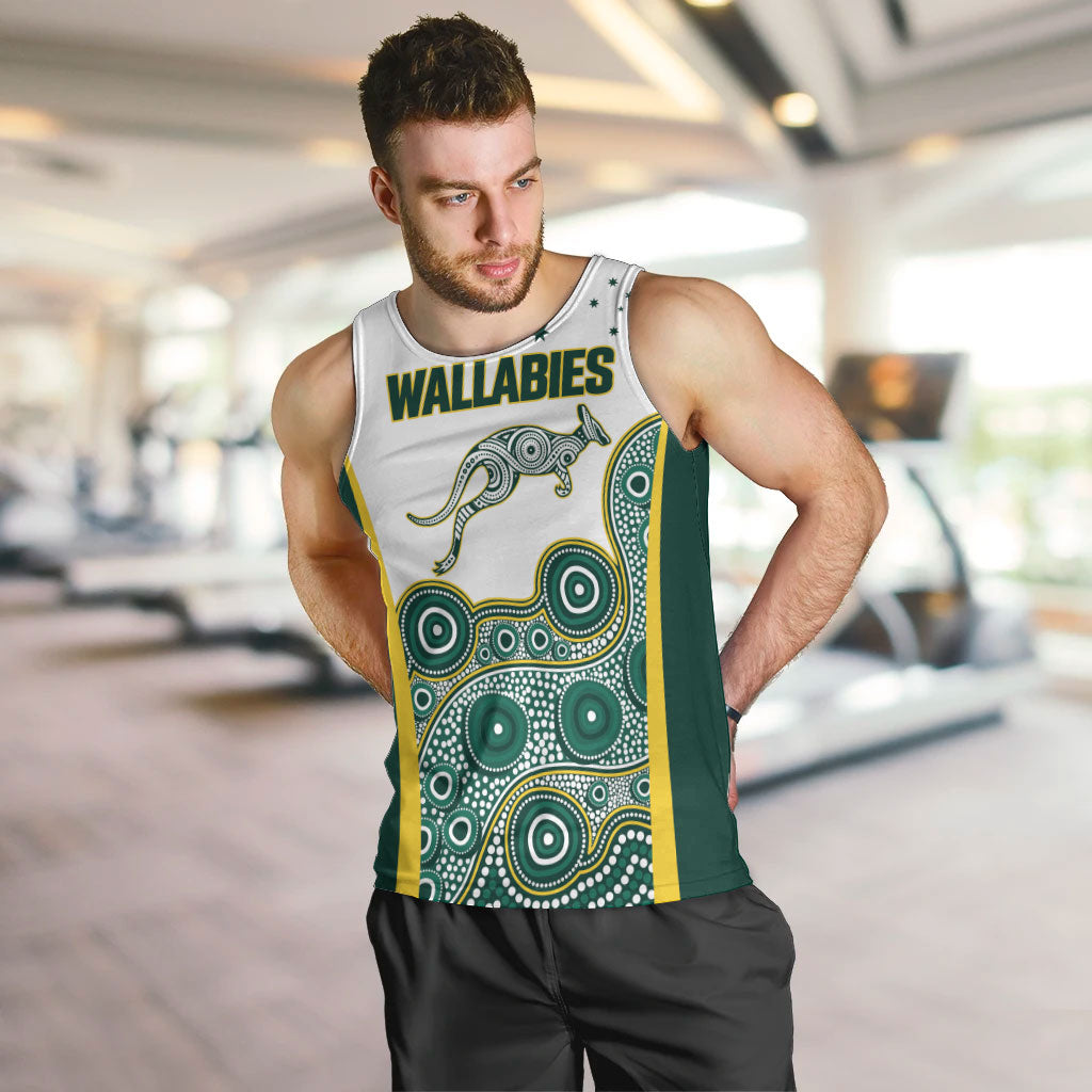 Custom Rugby Australia 2026 Men Tank Top Wallabies Go Champions